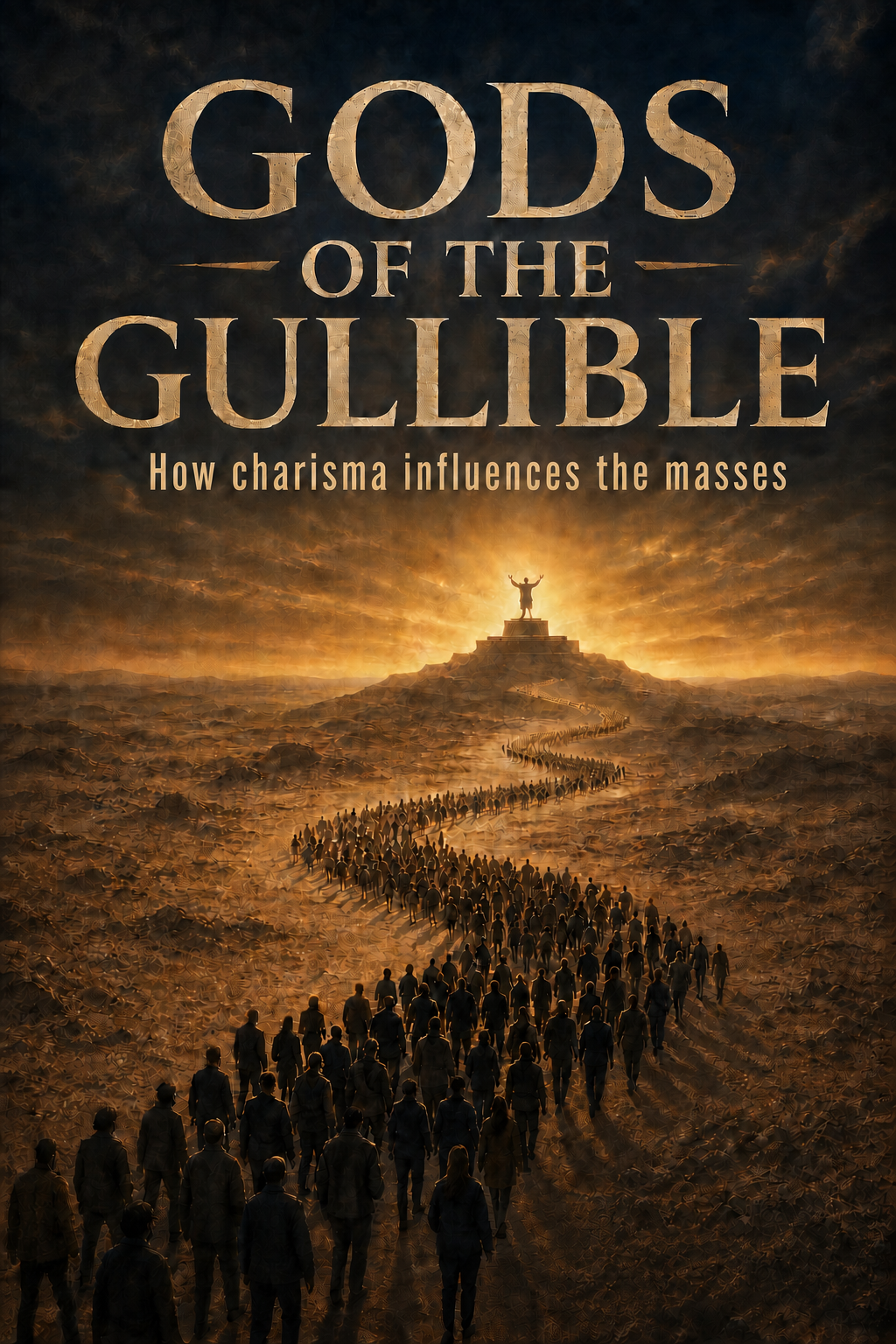 Front cover of Gods of the Gullible, a book about god, religion, belief, and critical thinking